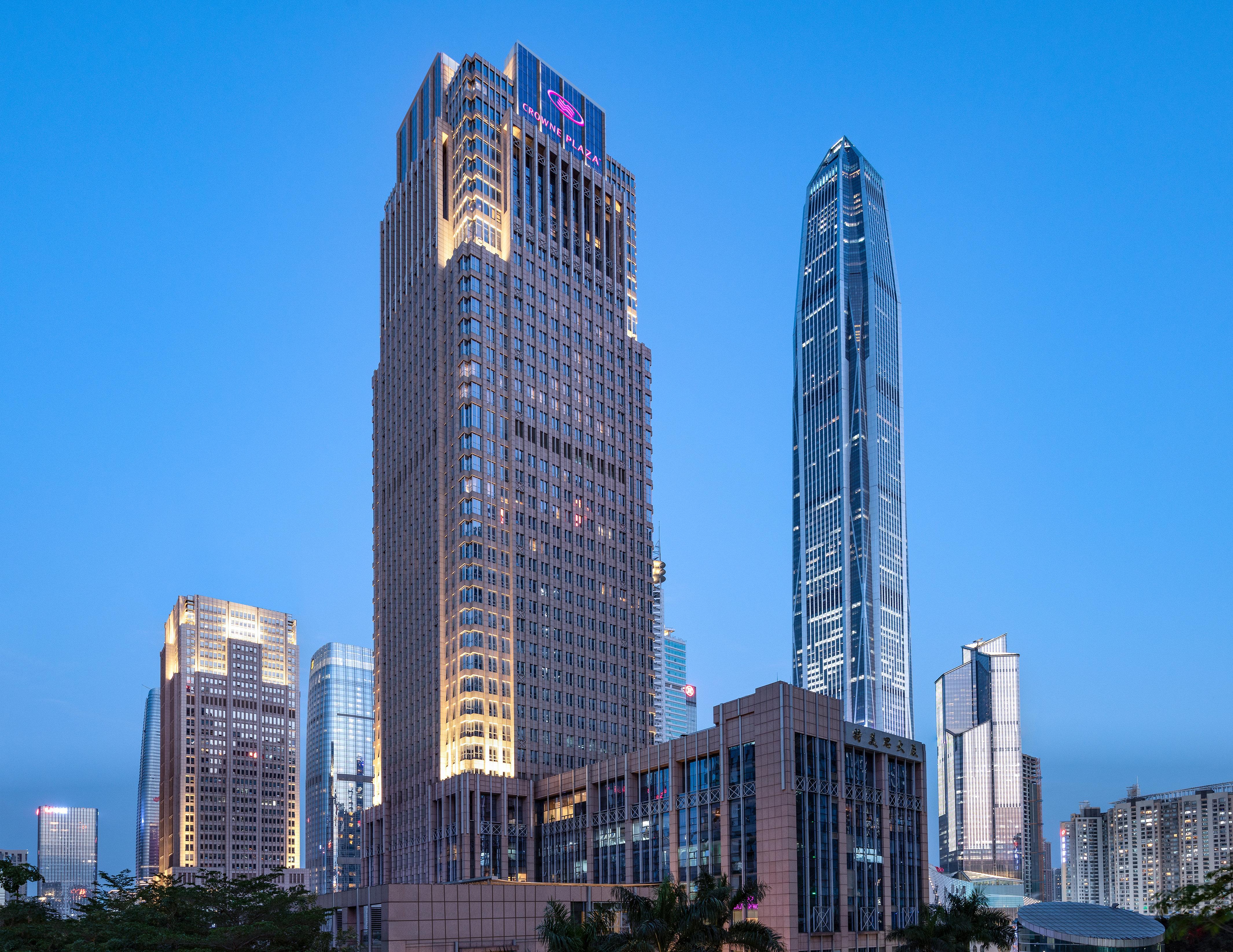 Crowne Plaza - Shenzhen Futian, An Ihg Hotel ภายนอก รูปภาพ